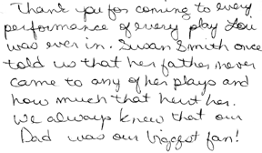 Performances and plays...